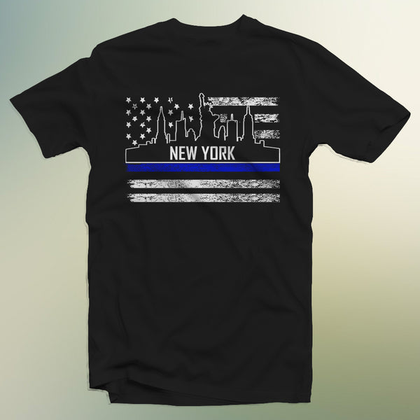 BLUE LINE CITY TSHIRT