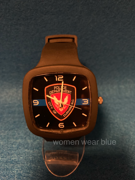 Agency Inspired Thin Blue Line Watch