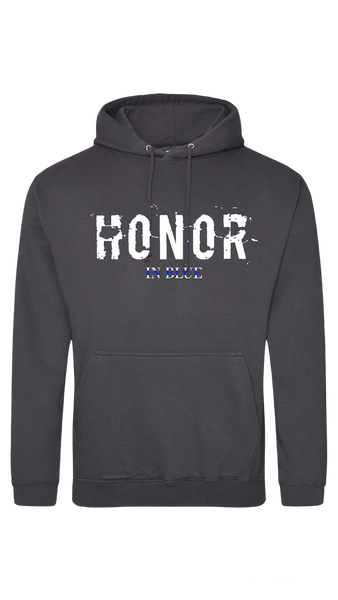 Honor in Blue Hoodie