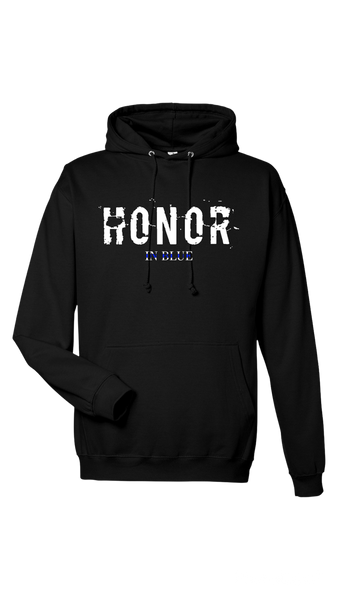 Honor in Blue Hoodie